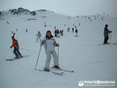 squí Baqueira - Aprende a esquiar; paseo por madrid; material de trekking